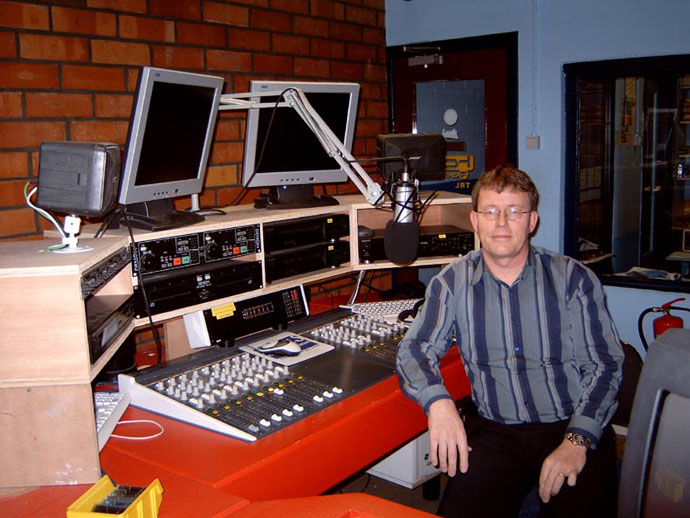 John Westland in oude Basic Gold studio